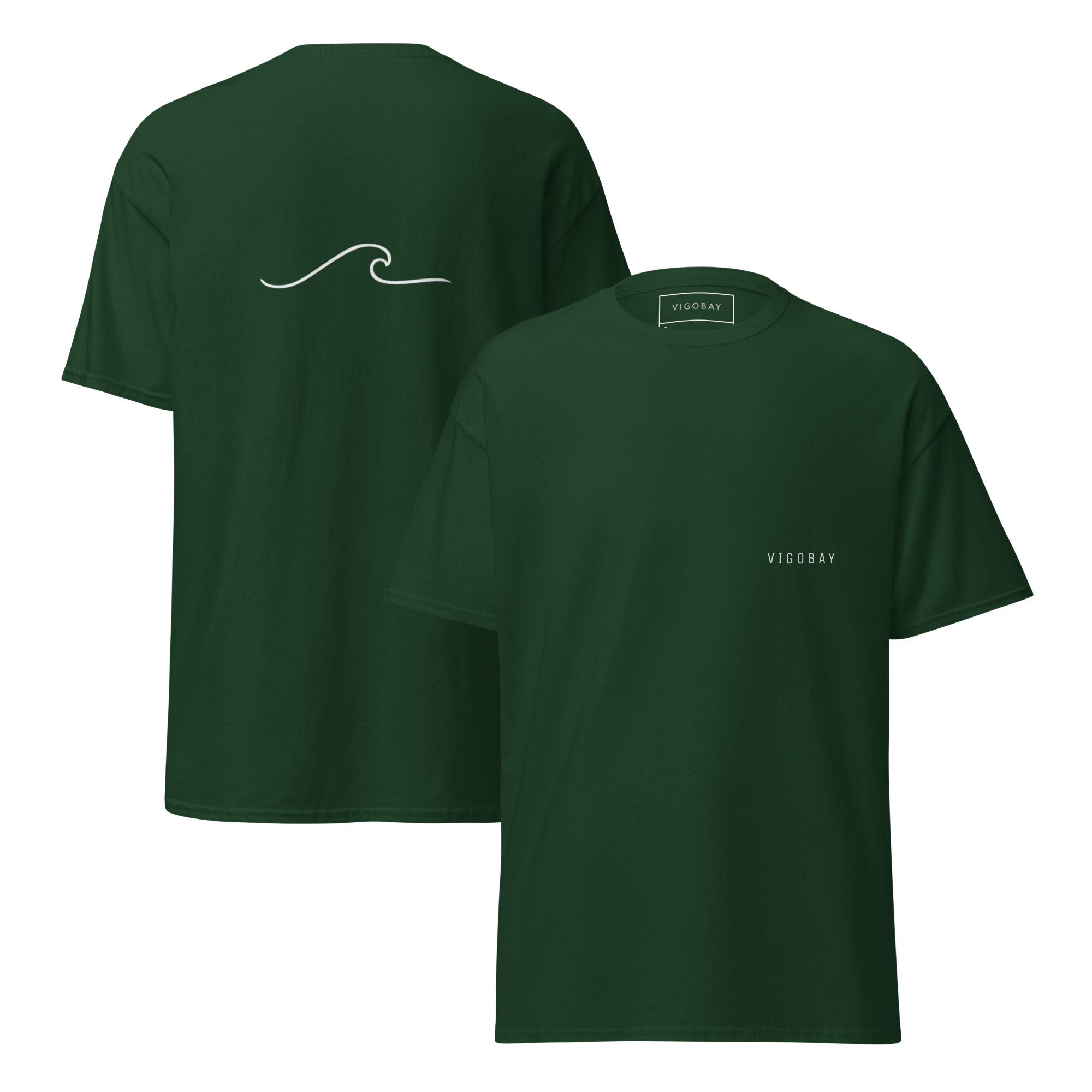Camiseta clásica "Olas de Vigo"