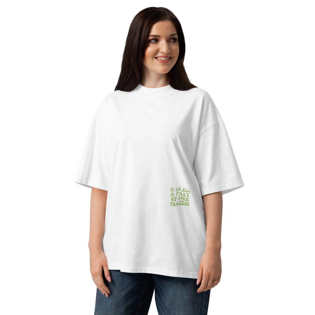Camiseta oversize "Coastal Barista"
